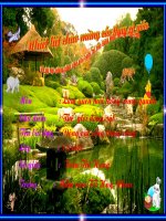 Giáo trình điện tử mầm non: Tìm hiểu thiên nhiên potx