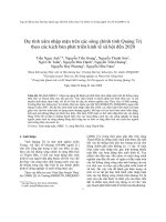 Báo cáo nghiên cứu khoa học 