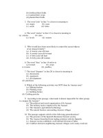 Topic reading toeic 1 potx
