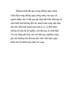 Phòng tránh đột quỵ trong những ngày nóng potx