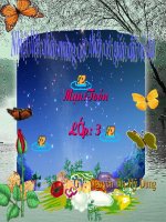 Giáo án điện tử tiểu học: Toán lớp 3 tìm số chia pdf