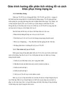 Giáo trình hướng dẫn phân tích những lỗi và cách khác phục trong mạng ảo phần 1 potx