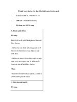 Đề nghị khen thưởng cho tập thể,cá nhân người nước ngoài pot