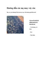 Hướng dẫn các mẹ may váy xòe docx