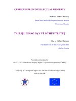 TÀI LIỆU GIẢNG DẠY VỀ SỞ HỮU TRÍ TUỆ - BÀI 5: MẠCH TÍCH HỢP - GS. MICHAEL BLAKENEY pdf