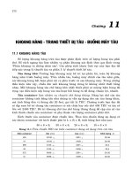 Thiết kế tàu thủy ( Trần Công Nghị - Nxb ĐH quố gia ) - Chương 11 docx