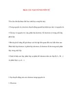 Bài 4. CẤU TẠO VỎ NGUYÊN TỬ potx