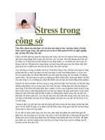 Stress trong công sở doc