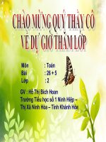 Giáo trình điện tử tiểu học: Toán lớp 2 doc