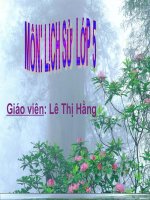 Giáo án điện tử tiểu học: Chiến thắng điện biên phủ ppt