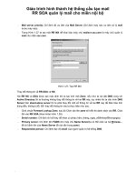 Giáo trình hình thành hệ thống cấu tạo mail RR SOA quản lý mail cho miền nội bộ p1 doc