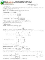 Giải phương trình vô tỷ bằng phương pháp lượng giác hóa pot