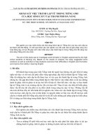 KHẢO SÁT VIỆC THÀNH LẬP TỪ TRONG TIẾNG ANH CỦA HỌC SINH CẤP 3 TẠI THÀNH PHỐ ĐÀ NẴNG pptx