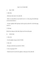 Bài 19. LỰC ĐÀN HỒI AMỤC TIÊU docx