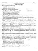 ĐỀ THI THỬ ĐẠI HỌC NĂM 2011 MÔN : VẬT LÍ 12_ ĐỀ 1 pptx