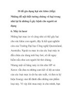 10 đồ gia dụng hại sức khỏe (tiếp) pdf