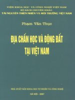 Địa chấn học và động đất tại Việt Nam part 1 ppt