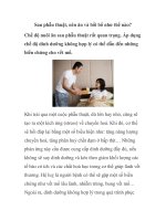 Sau phẫu thuật, nên ăn và bổi bổ như thế nào? pps