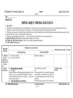 Bài 43 - 44 : DÒNG ĐIỆN TRONG BÁN DẪN ppsx