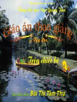 Giáo án điện tử tiểu học: Trên chiếc bè docx