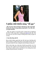 5 phẩm chất khiến nàng 