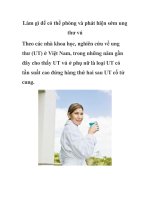 Làm gì để có thể phòng và phát hiện sớm ung thư vú ppt