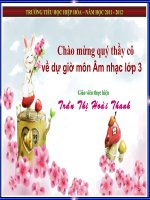 Giáo án điện tử tiểu học: Lớp chúng ta đoàn kết doc