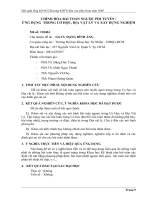 Tóm tắt báo cáo nghiên cứu khoa học 