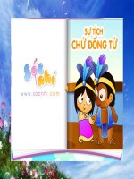 Giáo án điện tử tiểu học: Sự tích Chữ Đồng Tử pptx