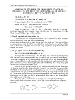 Tóm tắt báo cáo nghiên cứu khoa học 