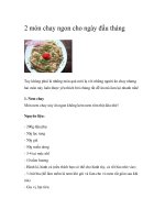 2 món chay ngon cho ngày đầu tháng pptx