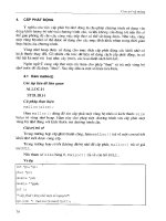 Nhập môn ngôn ngữ lập trình C part 4 pps