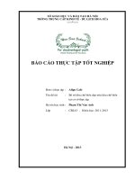 Bố trí khu chế biến dựa trên KCB của Align Cafe Khúc Hạo