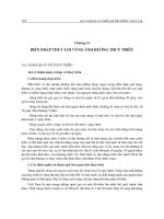 Giáo trình quy hoạch và thiết kế hệ thống thủy lợi - Chương 14 ppt