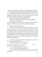 Chương 5. DỰ BÁO MƯA DÒNG CHẢY TRÊN HỆ THỐNG SÔNG.Trên hai phần ba diện tích pptx