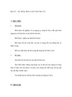 Bài 55 : SỰ HÓA HƠI và SỰ NGƯNG TỤ ppt