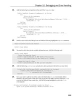 Beginning Microsoft Visual Basic 2008 phần 5 potx
