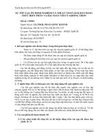 Tóm tắt báo cáo nghiên cứu khoa học 