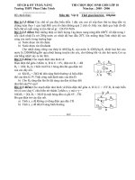ĐỀ THI HỌC SINH GIỎI LỚP 10 CHUYÊN LÝ - TRƯỜNG PHAN CHÂU TRINH THÀNH PHỐ ĐÀ NẴNG docx