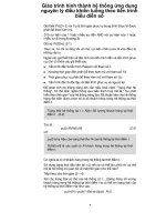 Giáo trình hình thành hệ thống ứng dụng nguyên lý điều khiển luồng theo tiến trình biểu diễn số p1 pptx