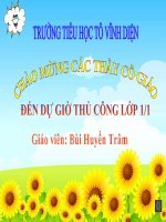 Giáo án điện tử tiểu học: Cắt dán trang trí ngôi nhà ppt