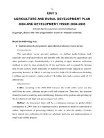 ENGLISH FOR AGRICULTURAL ECONOMICS - PART 4 pdf