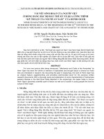 ĐỀ TÀI : VÀI NÉT SINH HOẠT CỦA NGƯỜI VIỆT Ở ĐỒNG BẰNG BẮC BỘ ĐẦU THẾ KỶ XX QUA CÔNG TRÌNH “KỸ THUẬT CỦA NGƯỜI AN NAM” CỦA HENRI OGER doc