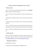 Thông báo thay đổi tên doanh nghiệp đối với công ty cổ phần ppt