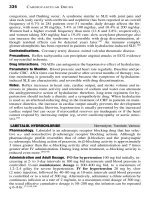 Handbook of clinical drug data - part 4 pptx