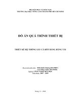 Đề tài: Hệ thống sấy cà rốt bằng băng tải ppsx