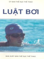 Luật bơi part 1 pptx