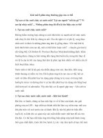 Giải mã 8 phản ứng thường gặp của cơ thể pot