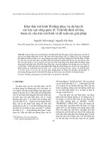 Báo cáo nghiên cứu khoa học 