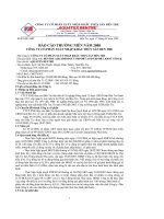 BÁO CÁO THƯỜNG NIÊN NĂM 2008 QUÝ1 CỦA CÔNG TY CỔ PHẦN XUẤT NHẬP KHẨU THỦY SẢN BẾN TRE pot